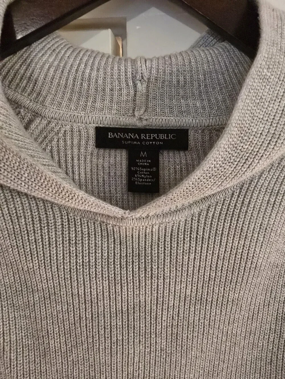 Set Of 3 Men's Banana Republic Hooded Knit Pullover Sweater - Size Medium